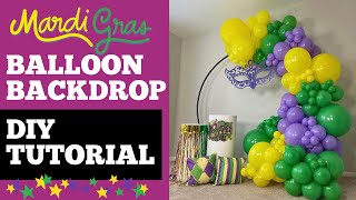 How To Make A Round Balloon Backdrop For Your Event | DIY Tutorial