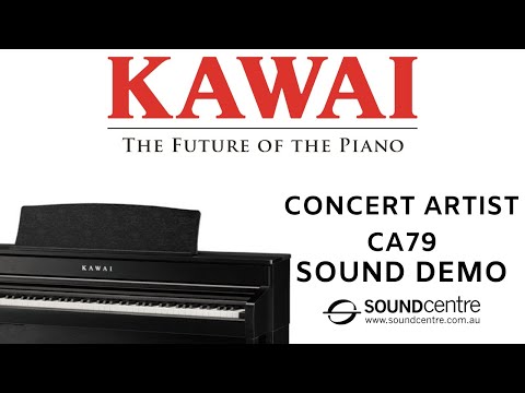 Kawai Concert Artist CA79 Digital Piano Sound Demo