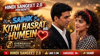 Download lagu Kitni Hasrat Hai Humein _Sainik (1993)  Akshay Kumar & Ashwini Bhave | Kumar Sanu  90s Romantic Song mp3