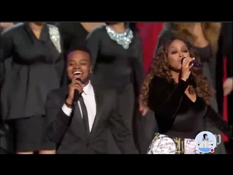 Chrisette Michele and Travis Greene perform "Intentional" live Donald Trump's Inaugural Ball 2017