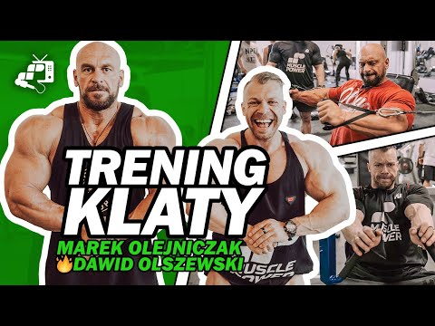 IRON CHEST WORKOUT WITH MAREK "OLEY" OLEJNICZAK 🔥 DAWID OLSZEWSKI