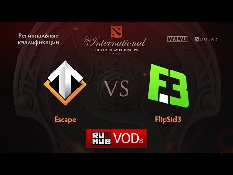 Escape Gaming vs FlipSid3 Tactics.Квалификации TI6, Европа