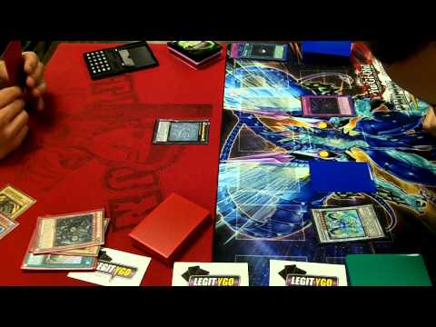 YuGiOh Mythic Dragon Rulers vs Evilswarm Game 1 5-27-14