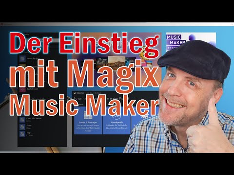 Getting started with Magix Music Maker