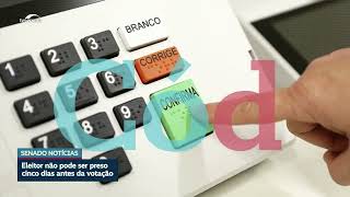 Segundo turno: regra eleitoral restringe prisão de eleitores até 27 de outubro
