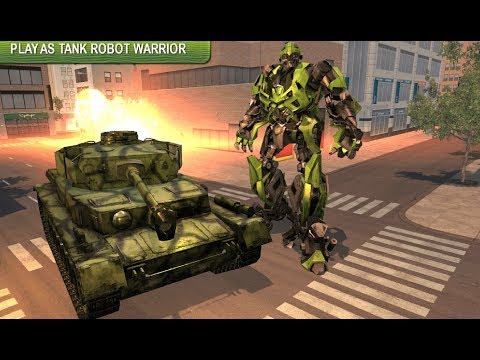 ► Future Robot Tank Transform City Battle (White Sand 3D Games Studio) Android Gameplay