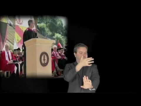 スティーブ・ジョブズ スタンフォード大学卒業式のスピーチ ASL (Steve Jobs Stanford Commencement Speech ASL)