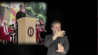 Steve Jobs Stanford Commencement Speech ASL