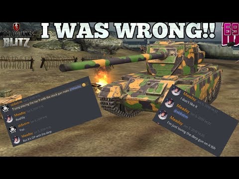 Wot blitz: I was wrong! Sk8 was right! -120mm Conway