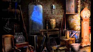 THE BLUE LADY OF HAUNTED MANOR (HD) Clock chimes midnight,can you see a ghost in the mirror