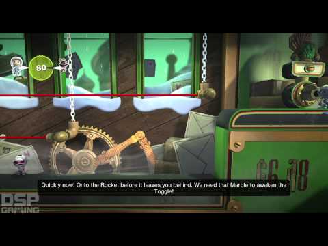 Little Big Planet 3 co-op pt18 - Some Buggy Mechanics