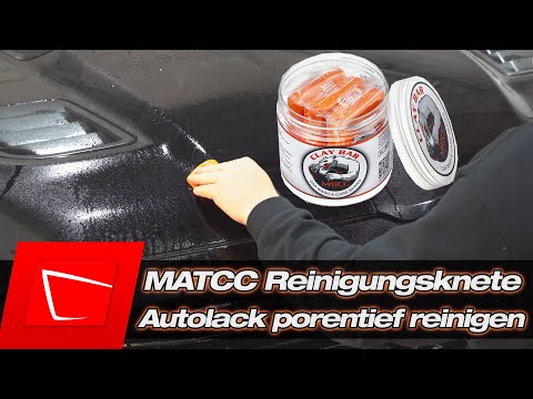 MATCC Reinigungsknete im Test - Autolack reinigen - Schmutz entfernen - Vorbereitung für Politur
