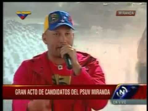 The drugged Potro Alvarez can't even pronounce V E N E Z U E L A