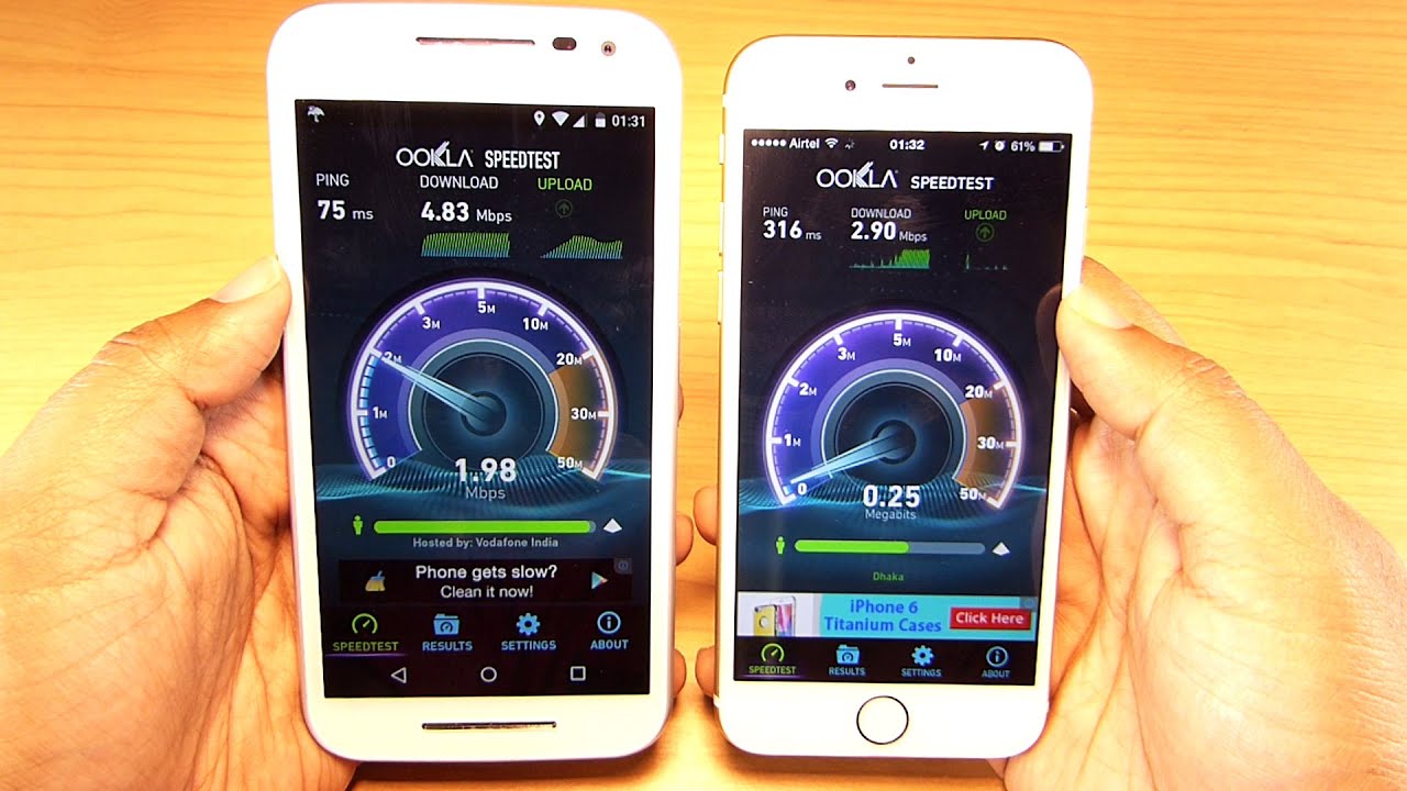 Moto G 3rd Gen vs iPhone 6 SPEED TEST Follow up!