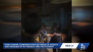 ICE agents confront Pennsylvania restaurant manager in chaotic incident