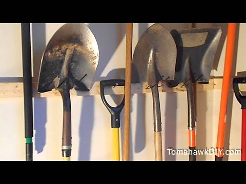 Organise Your Backyard Tools With This Simple, Cheap