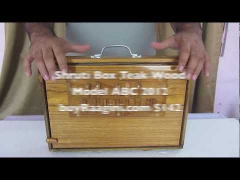 Shruti Box Teak Wood 13 Drone Model ABC 2012