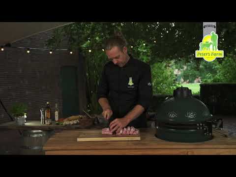 Op de BBQ: Kalfsribeye met gepofte aardappel en crème fraîche