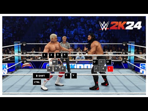 WWE 2K24 PC Controls - The Basics!