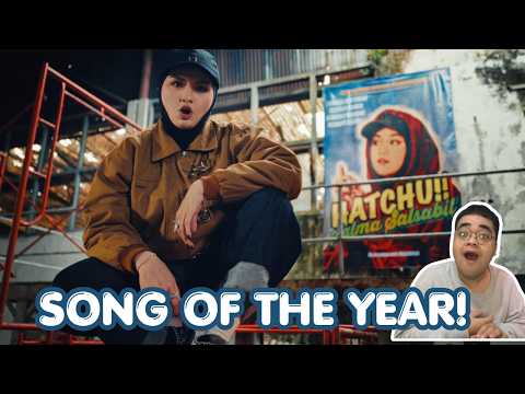 Salma Salsabil - Hatchu!! (Official Music Video) REACTION