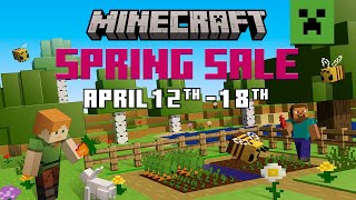 Minecraft Marketplace Spring Sale 2022
