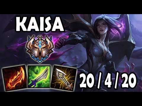 Kaisa vs Aphelios ADC Ranked Challenger EUW