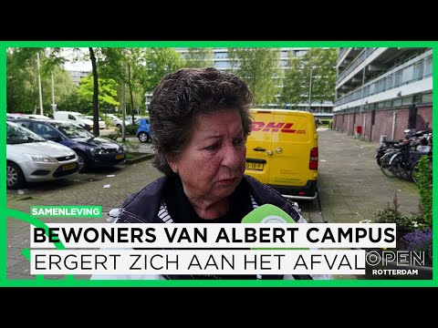 Bewoners Ommoord zijn afvaloverlast beu: “Geef ze een boete” | SAMENLEVING