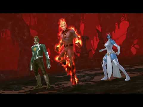 Human Torch Obelisk Knull Stage 2 Solo Clear with 0% pierce - Marvel Future Fight