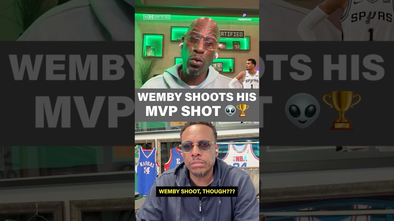 Wemby got that MVP CONFIDENCE 🔥👽