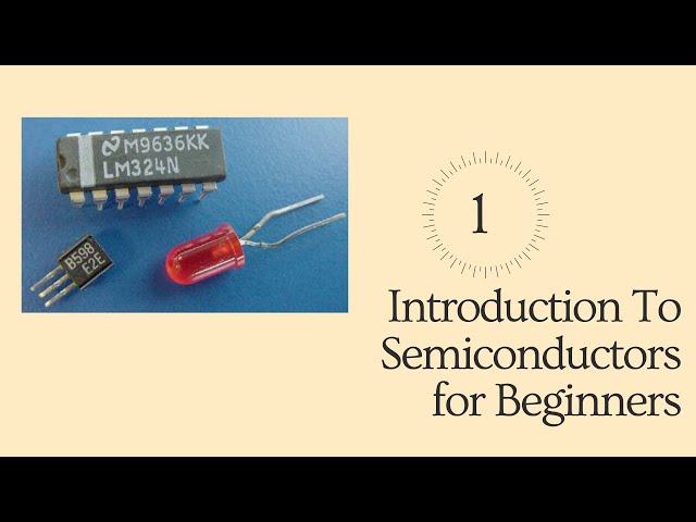 Vídeo relacionado con Semiconductor Devices: Diodes, Transistors, Solar Cells, Charged Coupled Devices, Solid State Lasers, TCAD Tools, Emerging Semiconductor Materials and ... on Engineering, Science, and Technology)