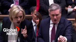 “Resign!”: British PM Liz Truss defiant in the face of calls from Labour’s Kier Starmer, Londoners
