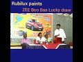 ZEE Boo Baa Lucky Draw 1st Prize Winner