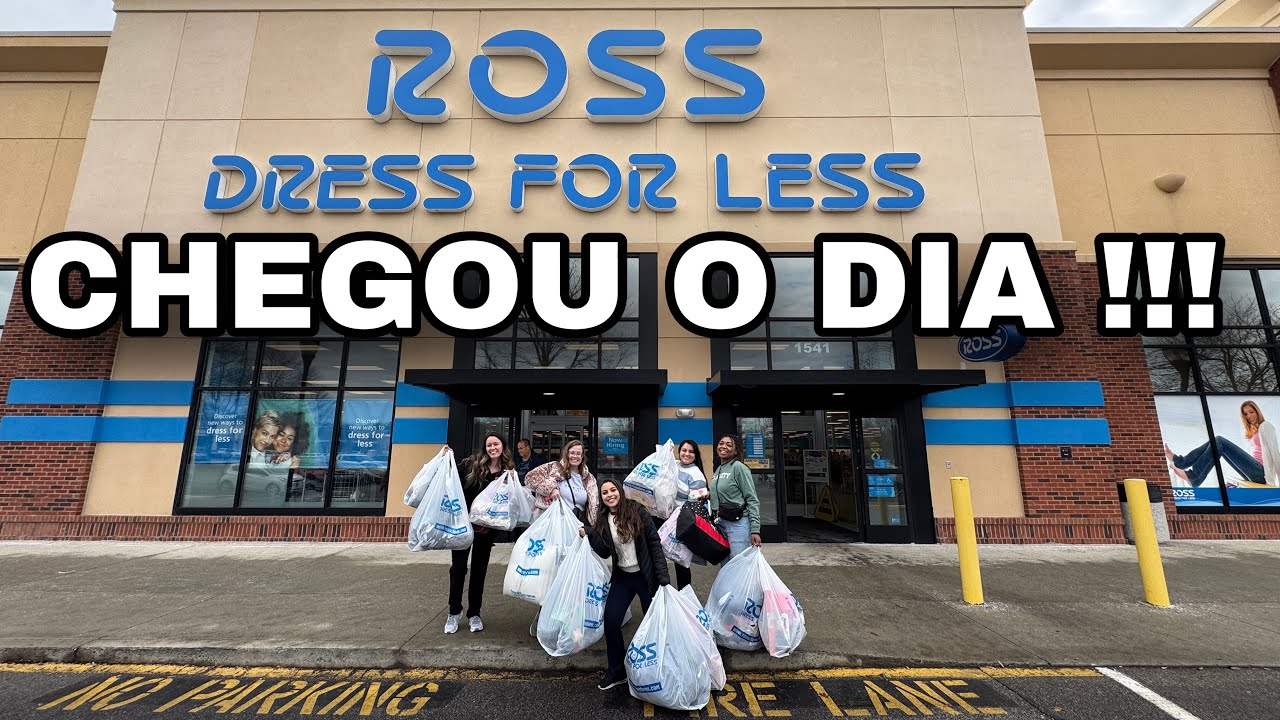 CHEGOU O GRANDE DIA! TUDO POR $0.50 NA #rossdressforless