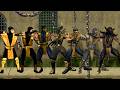 Evolution Of Mortal Kombat Characters 1992 To 2025