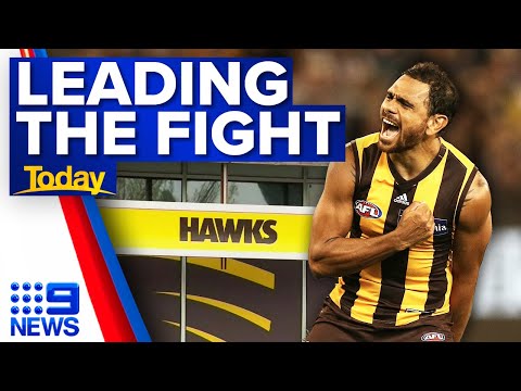 Cyril Rioli leading racism fight against Hawthorn Football Club | 9 News Australia