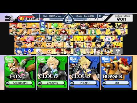 Sm4sh@Mines 56 - Plat + RRS|Zranzax Vs. Proto + Ronin|DD - Doubles Round Robin