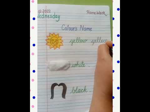 Colours Name 2.02.2022