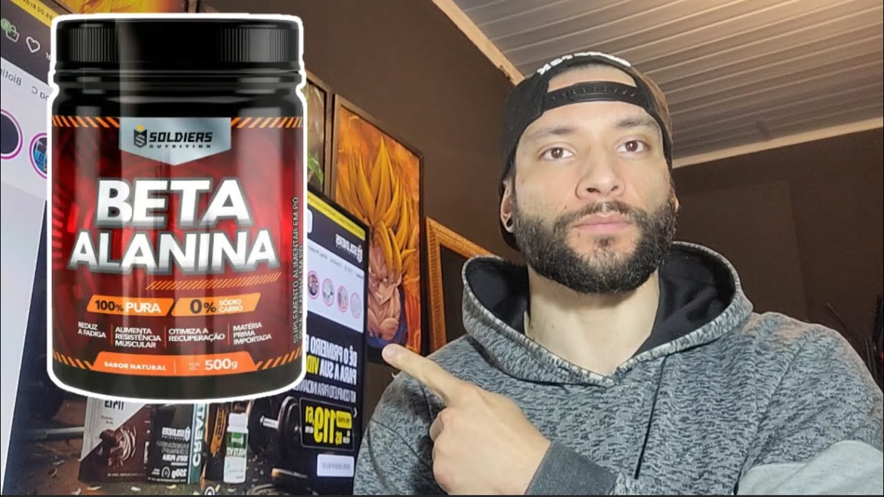 Miniatura da avaliação em vídeo de Beta Alanina BetaPure Black Skull Pote 100g