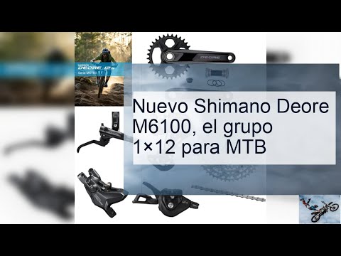 Descubre el Shimano Deore M6100: El Grupo 1x12 Revolucionario para MTB