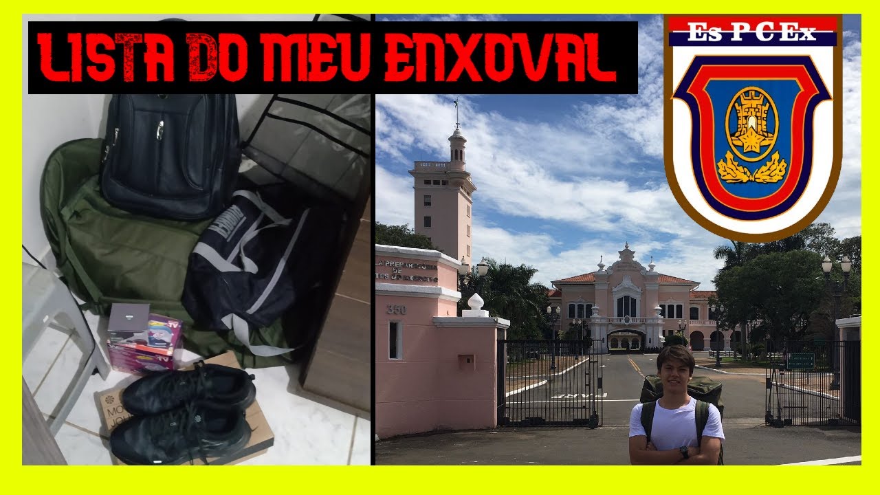 MEU ENXOVAL DA EsPCEx + BIZUS