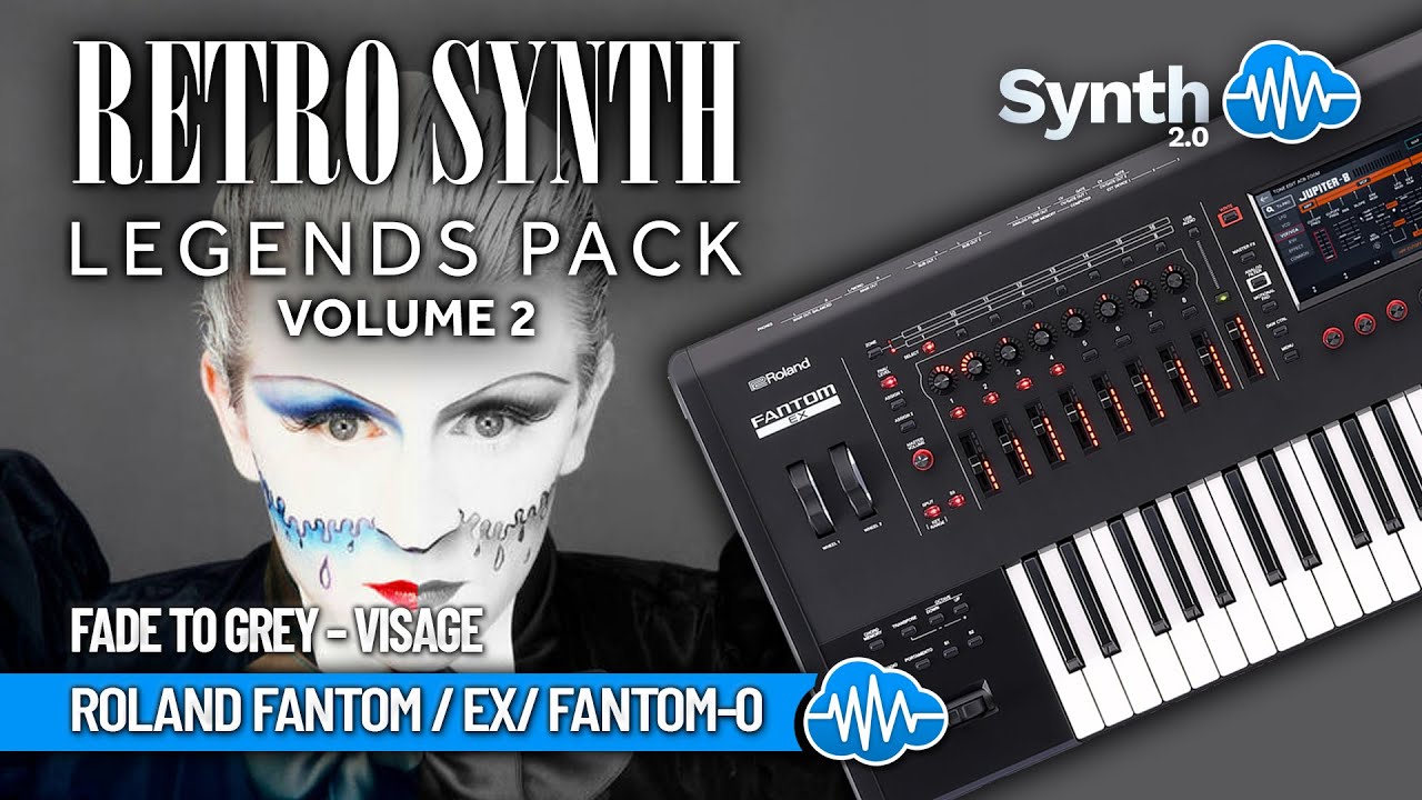 OVL006 - ( Bundle ) - Retro Synth Legends V1 + V2 - Roland Fantom-0 - Video Preview 6