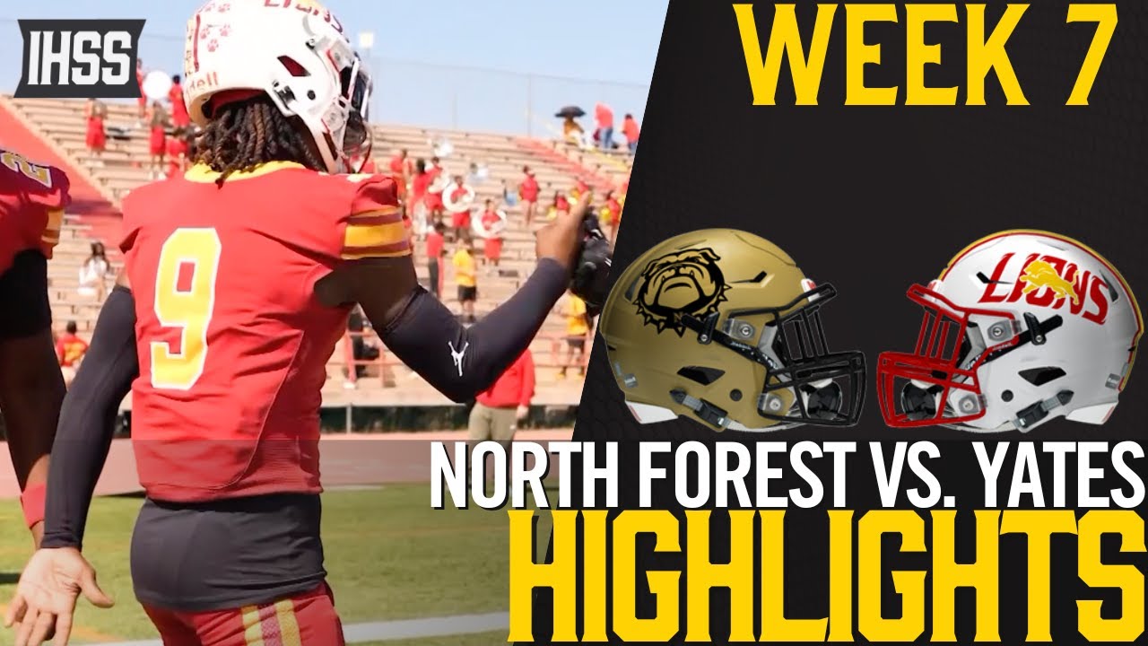 Yates Dominates North Forest in a 56-6 Blowout Victory!