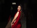 Actress Sada Red Saree Hot Sada