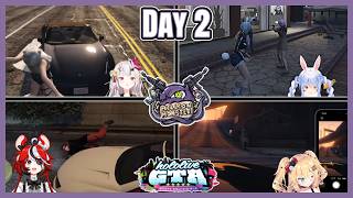 HoloGTA Day 2 The Gang Rendezvous | HoloGTA | Hololive | English Sub