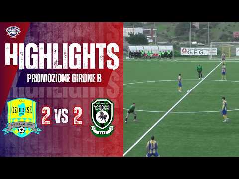 Calcio Promozione Gir. B – Ozierese 1926-Pol. Thiesi 2-2 (Highlights)