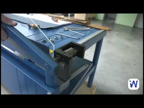 Changement de lame des cisailles DAHLE 580 et 585