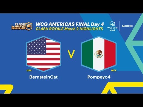 [HIGHLIGHTS] WCG 2019 Xi’an, Americas Final – Clash Royale, 2R, USA vs Mexico (ENG)