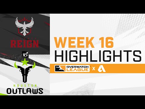 Atlanta Reign VS Houston Outlaws - Overwatch League 2021 Highlights | Week 16 Day 3