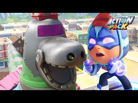 Ein guter Tag für Dinos | Action Pack Deutsch | Superhelden-Zeichentrickfilme für Kinder