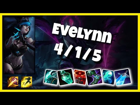 Evelynn vs Graves NA Challenger JUNGLE (4/1/5) Gameplay Replay - Patch 10.23